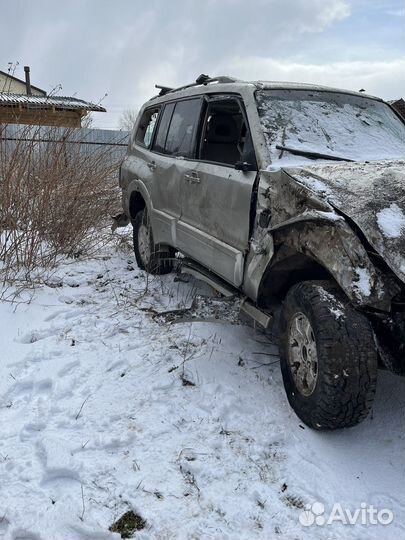 Mitsubishi Pajero 3.5 AT, 2004, битый, 75 000 км