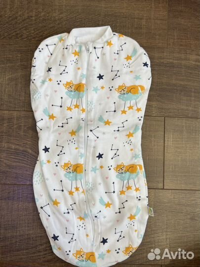 Пеленка кокон на молнии