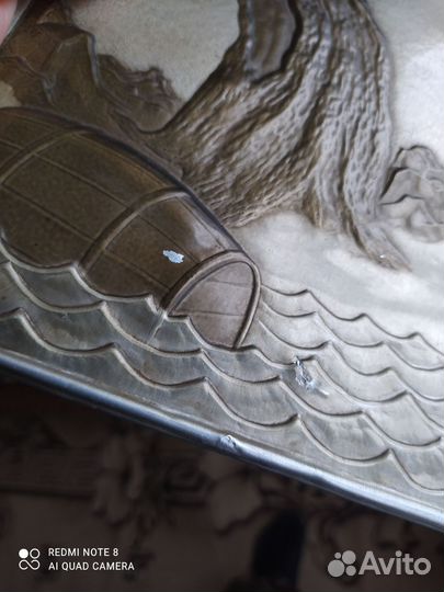 Картина чеканка СССР