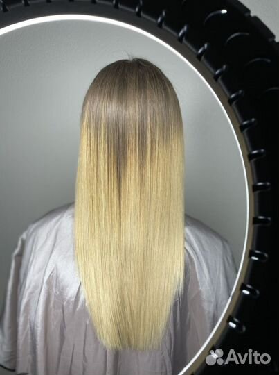 Кератиновое выпрямление