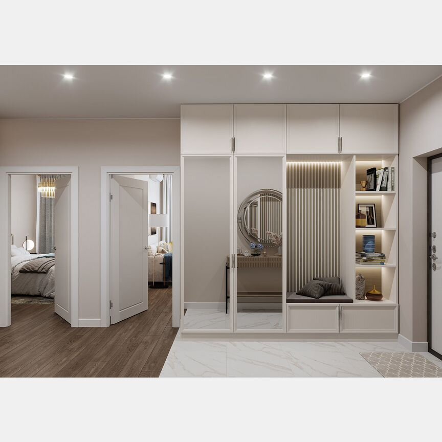 1-к. квартира, 42,7 м², 9/20 эт.