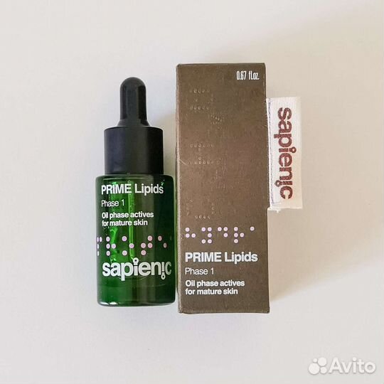Новая Сыворотка антивозрастная для лица Sapienic