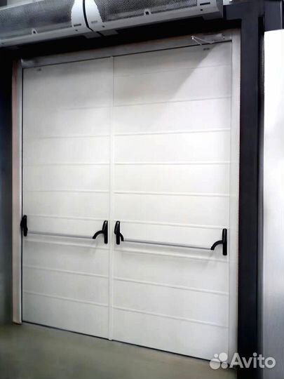 Секционные противопожарные ворота