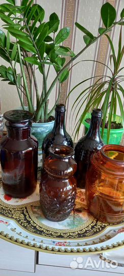 Ваза йодовое стекло