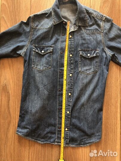 Рубашка джинсовая