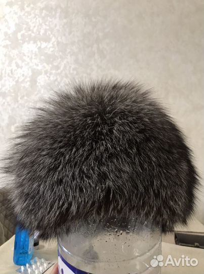 Шапка из чернобурки