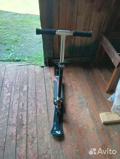 Детский зимний самокат