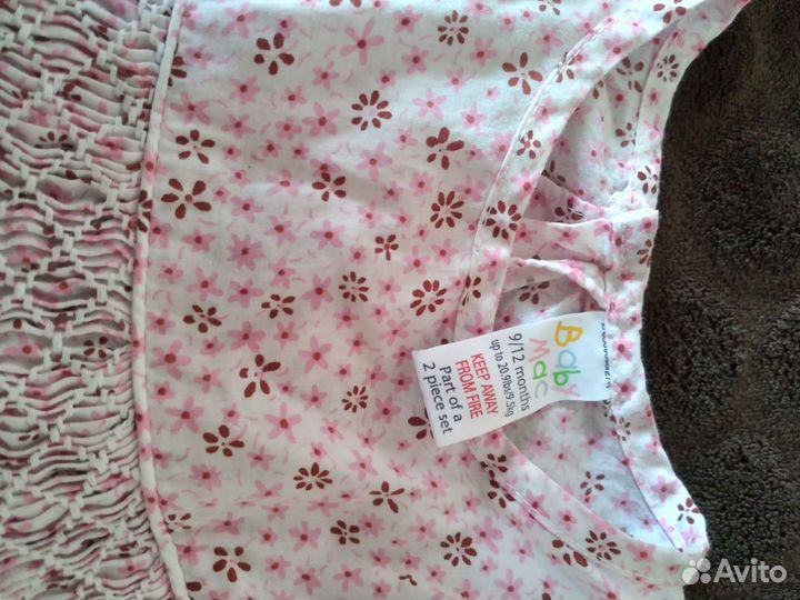 Платья для девочки пакетом размер 80