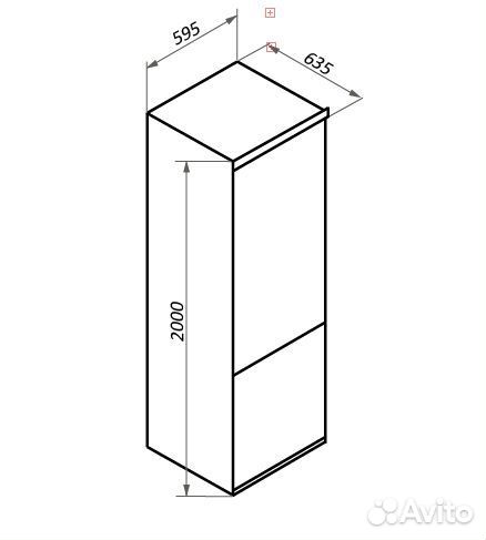 Холодильник maunfeld MFF200NFB