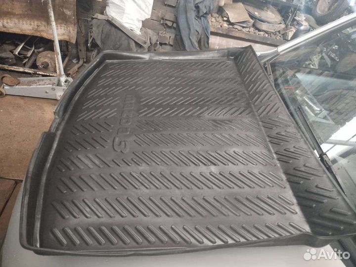 Коврик в багажник mazda 3 хэтчбек