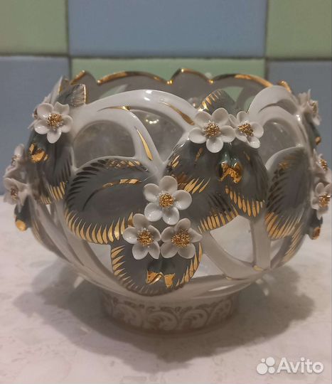 Конфетница ручная работа