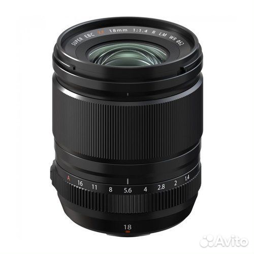 Объектив Fujinon XF 18mm f/1.4 R LM WR, черный