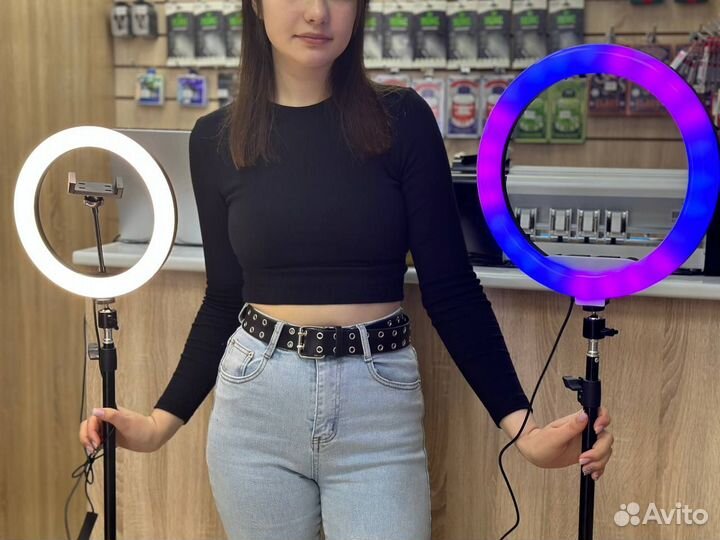 Кольцевая лампа для селфи
