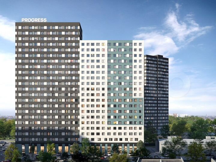 3-к. квартира, 63,5 м², 14/23 эт.