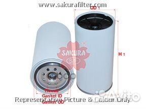 Фильтр топливный, водный сепаратор, навинчиваем