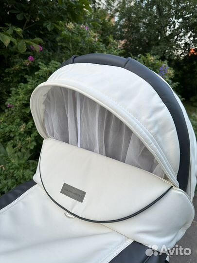 Коляска 2 в 1 экокожа adamex barletta