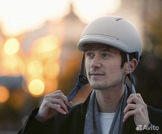 Умный шлем с подсветкой unit 1 faro (L)