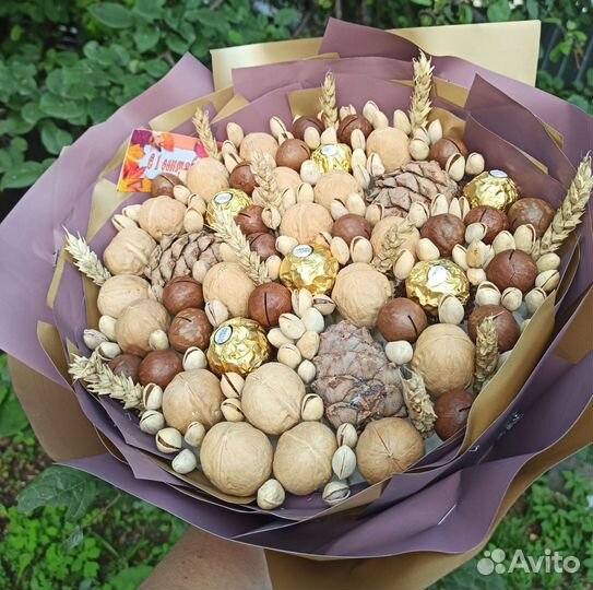 Букеты(из конфет, шоколада, мужские)