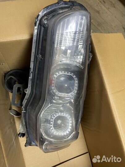 Фары на mitsubishi lancer 10