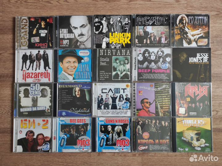 Легендарные группы - CD audio и mp3 диски