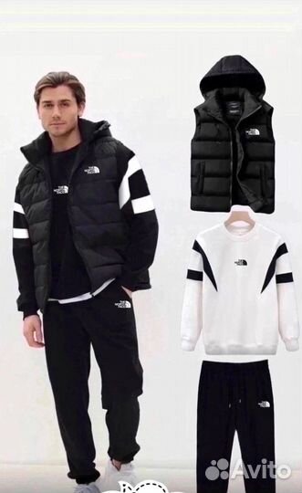 Спортивный костюм мужской+жилет Nike