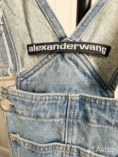 Сарафан джинсовый alexanderwang