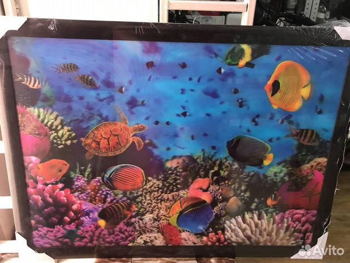Картина 3D большая