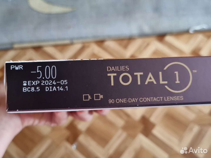 Однодневные контактные линзы 90 шт