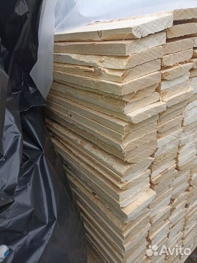 Доска хвоя сухая строганная категории В