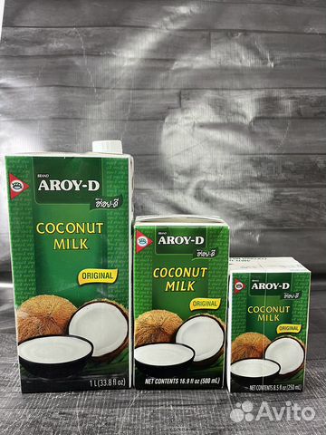 Кокосовое молоко Aroy-D купить в Хабаровске | Товары для дома и дачи ...