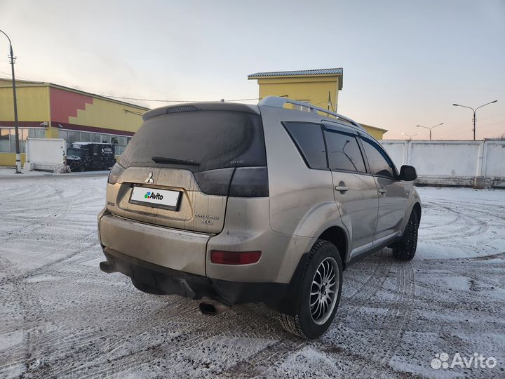 Mitsubishi Outlander 2.4 CVT, 2008, 206 000 км