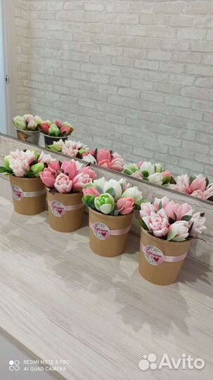 Букет из мыла