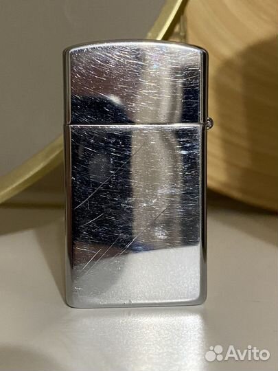 Зажигалка zippo slim 1993 IX high polish chrome