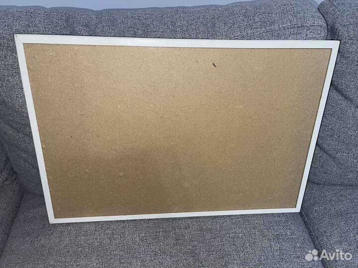 Пробковая доска для заметок 580*390 мм