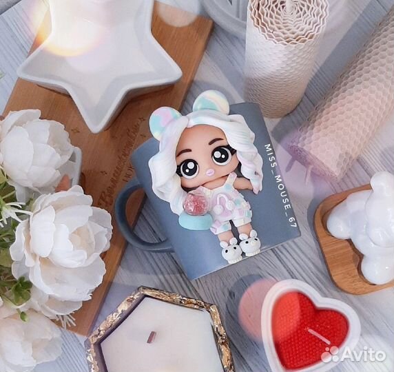 Кружка с декором LOL