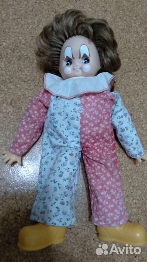 Кукла клоун СССР