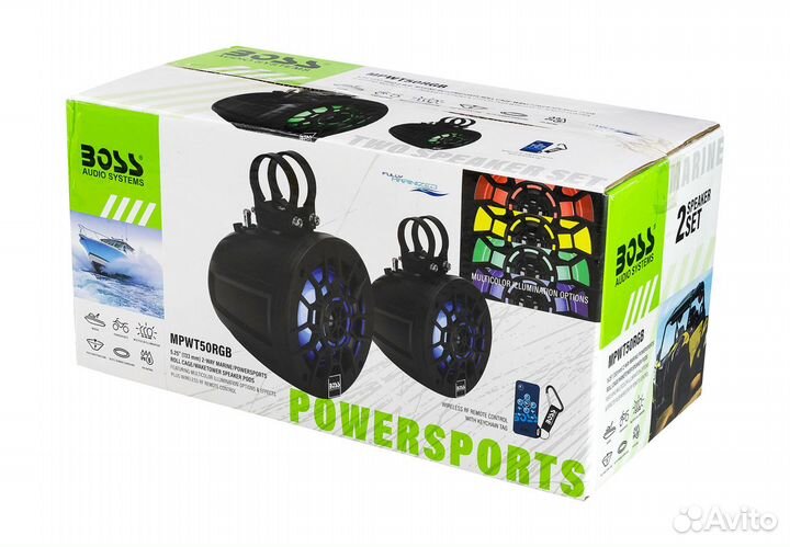 Акустика на таргу boss Audio mpwt50RGB музыка