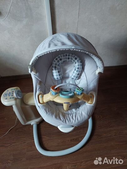 Детские электронные качели graco