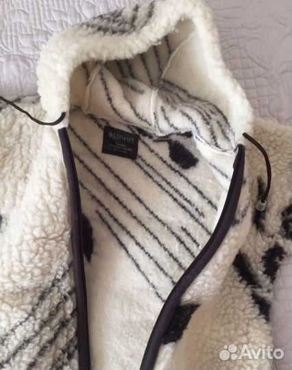 Меховой конверт из шерсти мериноса