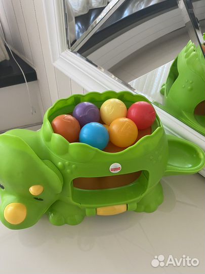 Динозаврик Fisher Price развивающая игрушка