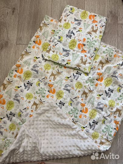 Бортики в детскую кроватку и комплект белья