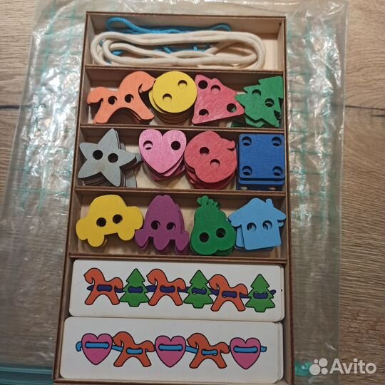 Развивающие игрушки деревянные