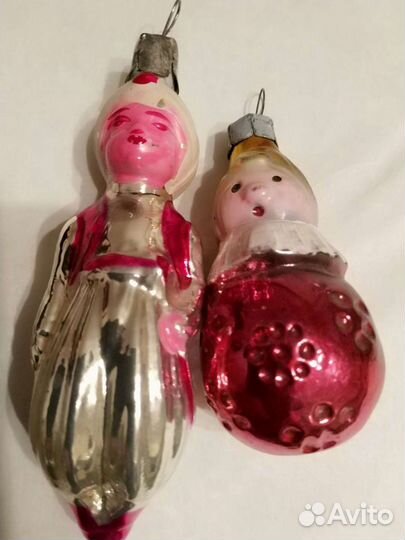 Елочные игрушки. Наконечники. 50г.-60годов