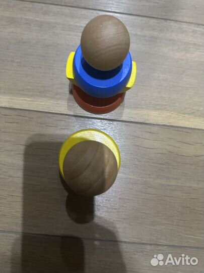 Деревянная игрушка Plan Toys Болты и гайки