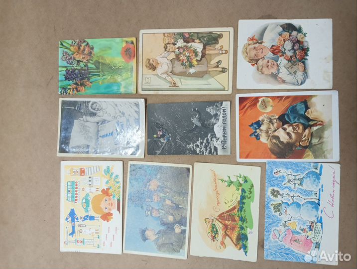 Интересные редкие открытки