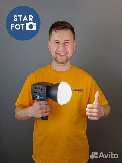 Крутой компактный биколорный LED видеосвет 40Вт