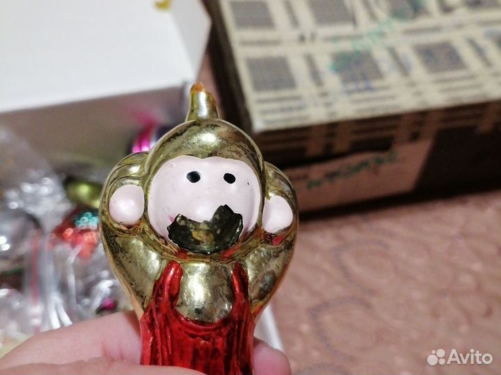 Елочные игрушки СССР в реставрацию