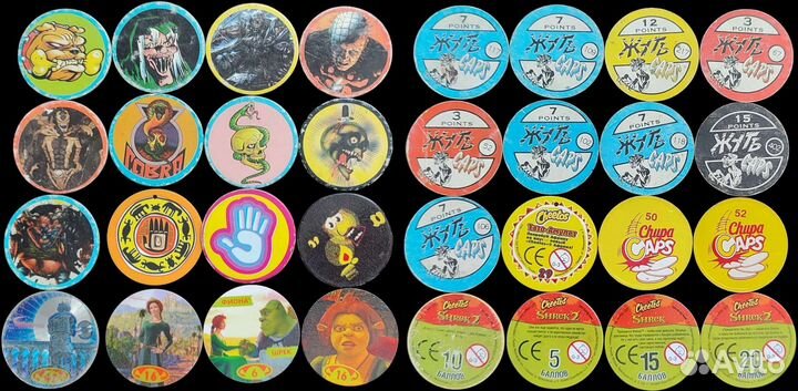 Фишки сотки кэпсы