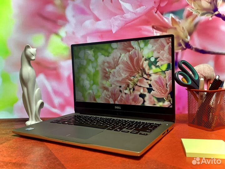 Тонкий ультрабук Dell / Intel Core i7 / SSD