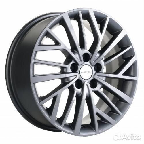 Диски Khomen KHW 1717 7x17 5*114.3 ET40 DIA66.1 Gray Литой